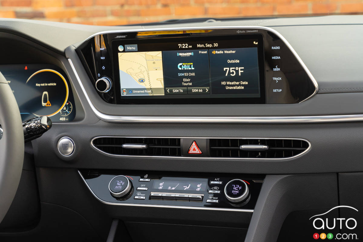 Hyundai Sonata 2020, système multimédia